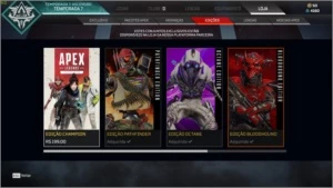 Apex legends CONTA 3 Herança