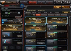 CONTA CROSSFIRE BR CORONEL COM 3 VIP ALGUMAS MN