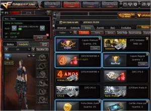 CONTA CROSSFIRE BR CORONEL COM 3 VIP ALGUMAS MN
