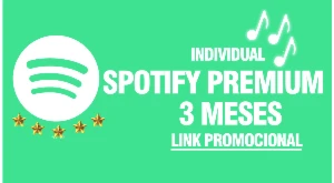 Spotify 3 Meses - [Link Promocional] - Assinaturas e Premium