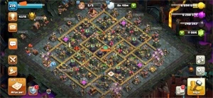 CV14 FULL + 11006 GEMAS E SKINS - Clash of Clans
