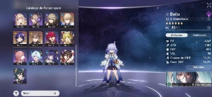 Conta Honkai Star - Acheron C2+Bronya C1+Gepard+Bailu+Jingli - Outros