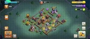 Conta Clash Of Clans, COM OURO E ELIXIS FULL