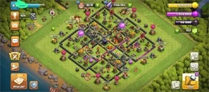 Conta Clash Of Clans, COM OURO E ELIXIS FULL
