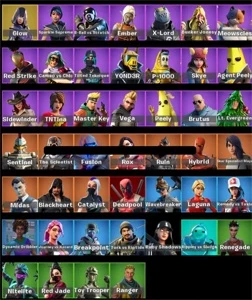 Conta fortnite com skin glow ( epic c/GTA 5 PREMIUM, bordela