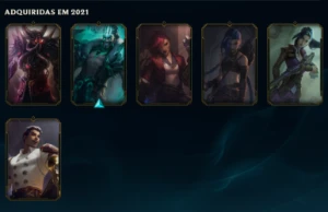 conta league of legends LOL
