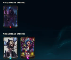 conta league of legends LOL