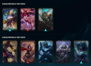 conta league of legends LOL