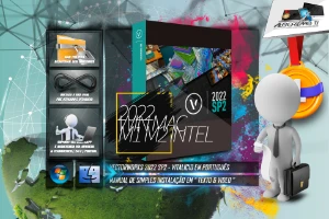 VectorWorks 2022 SP2 - VITAL ( Windows MAC M1 M2 M3 INTEL ) - Softwares e Licenças