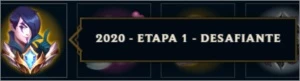 Conta plat 1 ex challenger com emote - League of Legends LOL