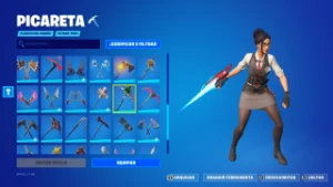 continha fortnite full acesso skins desde a s3