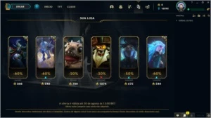 Diamante 4 com skin do yasuo + smurf lvl 30 limpa - League of Legends LOL