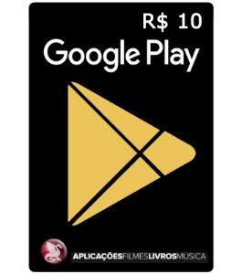 Gift Card - Google Play - R$ 10,00 - Gift Cards