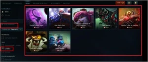Conta League Of Legends Full Champs mais de 500 skins LOL