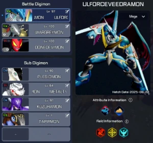 Digimon Super Rumble Conta Jump LV 40