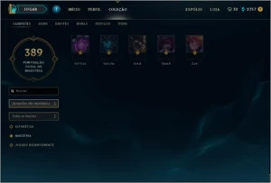 CONTA DIAMANTE 5 - 160 SKINS ++ - League of Legends LOL