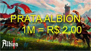 Prata Albion R$2,00 cada M - Albion Online