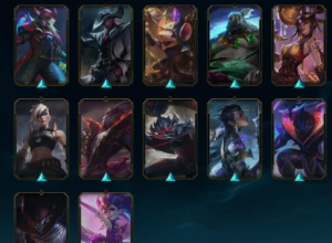 Conta de LOL FA, Todos champs e 250 skins - League of Legends