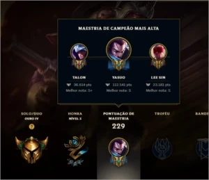 Conta lol 100 skins - League of Legends