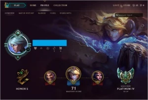 Conta LoL - Platina IV - League of Legends