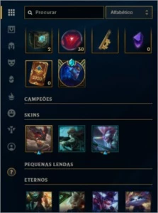Conta LOL - GOLD 1 - LVL 43 - League of Legends