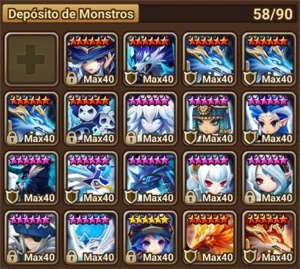 Conta Mid Game com ótimos Nat5 - Summoners War