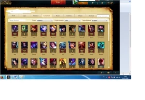 Conta lol Prata 3/Gold 1 season 6/60 campeões/13 skins/Runas - League of Legends