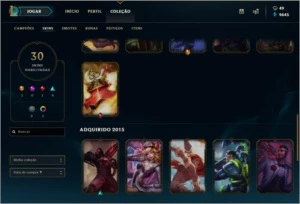 Conta League of Legends LOL