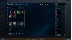 CONTA NIVEL 40 LEAGUE OF LEGENDS 12 SKINS PRATA LOL