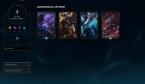 conta lol smurf Diamante 4 - League of Legends