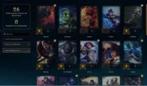 conta lol smurf Diamante 4 - League of Legends