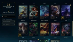conta lol smurf Diamante 4 - League of Legends