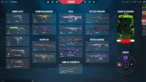 Conta Valorant Diamante 2 - 95 skins - 960 Reais gastos