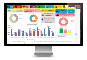 Controle Financeiro Fluxo Caixa 8Mil Planilhas - Planilhas e Dashboards