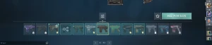 Conta de valorant com skins avaliada em 1500R$ por 1070R$