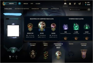 Conta League Of Legends Main Riven LOL