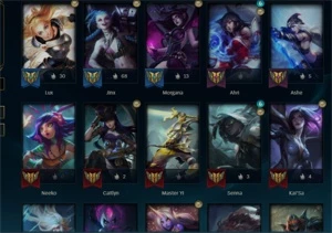 CONTA LOL, LVL 259, 279 SKINS ( 6 ULTIMATE 8 PRESTIGIO ) - League of Legends