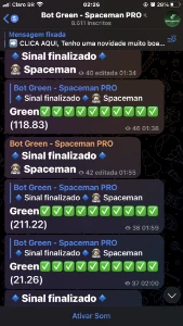 Bot Grenn 🚀 Spaceman Pro Velas 100X - Outros