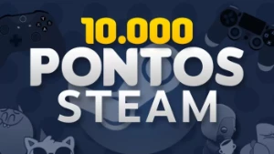 ⭐ 10.000 Steam Points / Pontos Steam ⭐