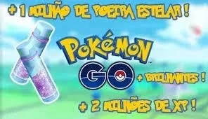 Serviço De Melhoria 1M De Stardust, 3,5 Milhões De Xp - Pokemon GO