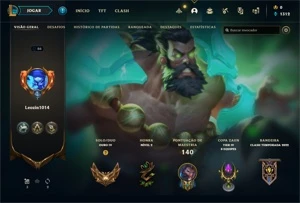 vendo conta lol - League of Legends