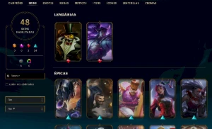 Conta Bronze 1 - League of Legends LOL