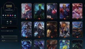 Conta LOL| 200+ Skins | Único Dono | Ouro II - League of Legends