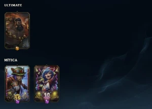 Conta LOL| 200+ Skins | Único Dono | Ouro II - League of Legends