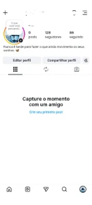 Conta de Instagram nova com seguidores pronta para uso