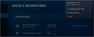 conta diablo 3 +todas dlcs e level upado , blizzard - Adventure Quest World AQW