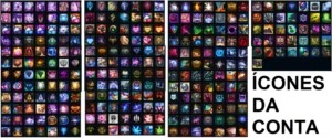 Conta League of Legends Gold III Várias Skins LOL