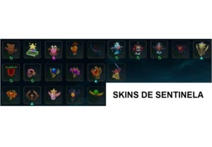 Conta League of Legends Gold III Várias Skins LOL