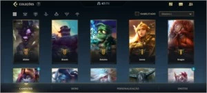 Conta de lol e Wild Rift - League of Legends
