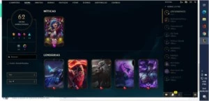 Conta de lol e Wild Rift - League of Legends